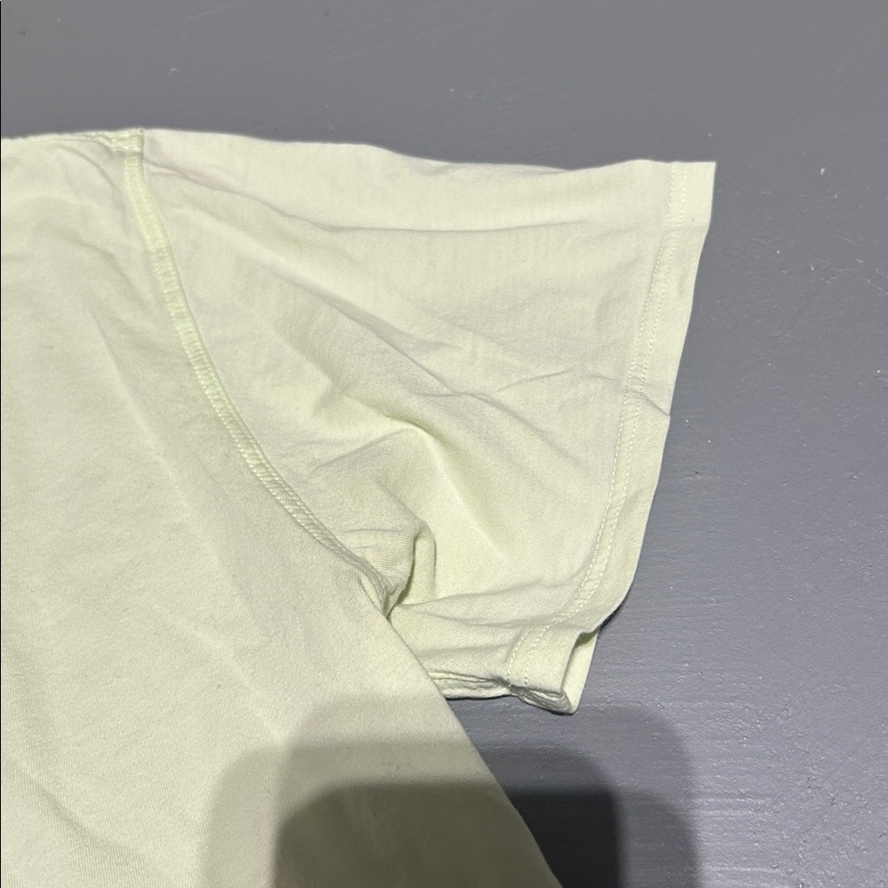 Lululemon All Yours Cotton Tee Shirt (Size 6) (Elixir Color) - Picture 6 of 9